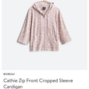EUC Pink 3/4 Sleeve Cardigan by Bobeau from Stitchfix